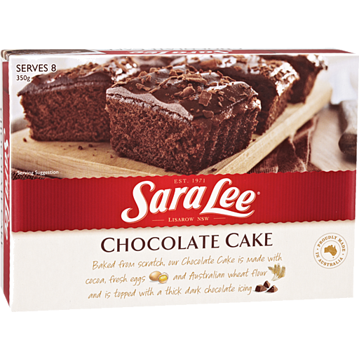 SARA LEE CAKE CHOC 350G